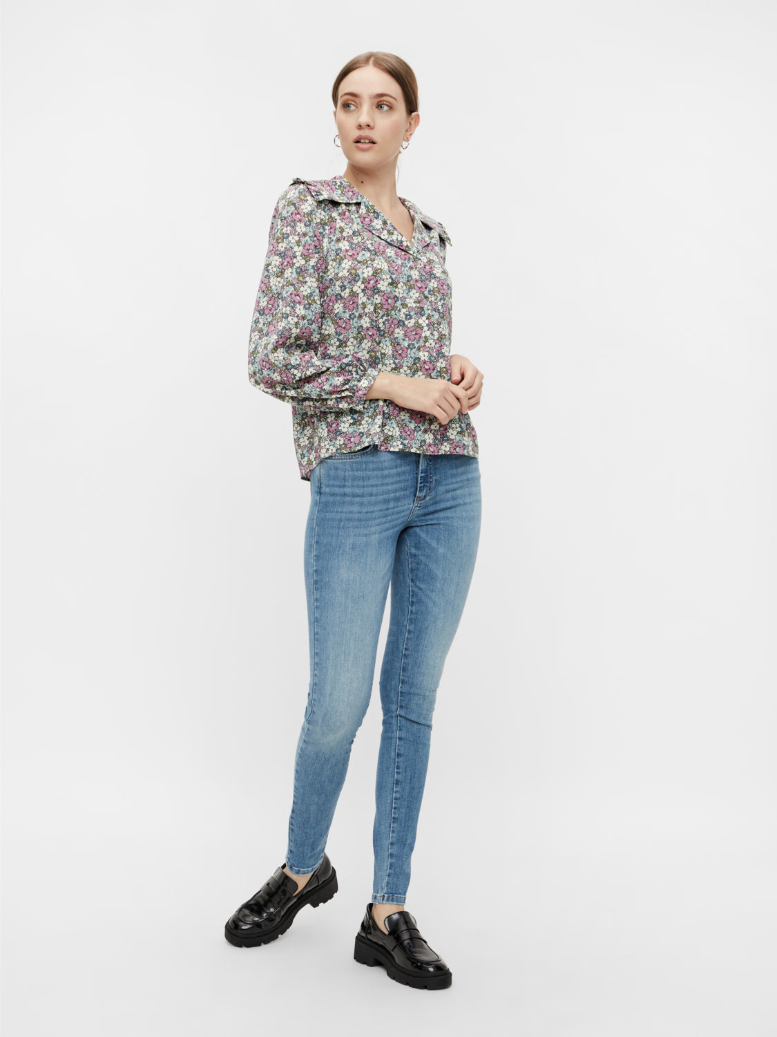 PCDELLY Jeans - light blue denim